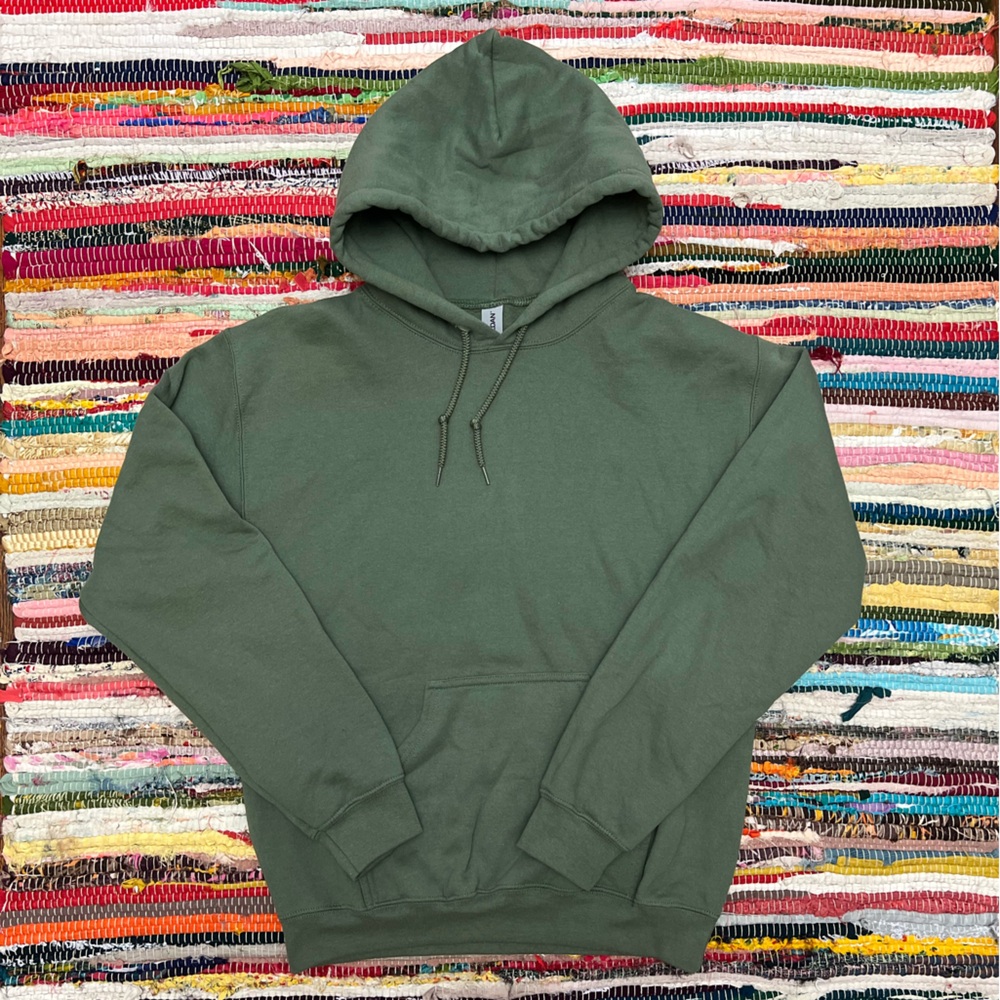 Gildan Hoodie | Green | Size S